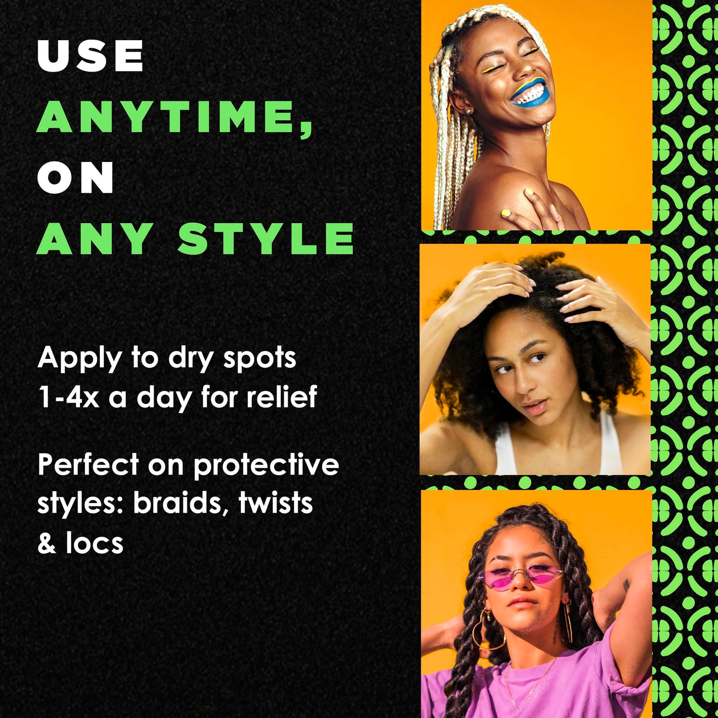 MY BLACK IS BEAUTIFUL Cooling Scalp Serum, Dandruff Treatment, For Coily Hair and Protective Styles, Dry and Itchy Scalp Treatment With Pyrithione Zinc, With Cooling Mint, Sulfate Free, 4.2 fl oz