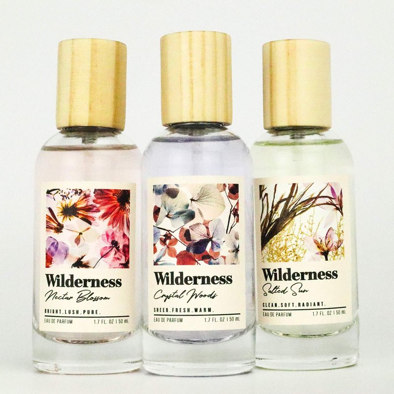 Tru Fragrance Beauty Wilderness Crystal Woods Eau de Parfum Spray- Fresh and Warm Floral Fragrance for Women - Featuring Notes of Eucalyptus Blooms, Jasmine Petals and Sheer Cedar
