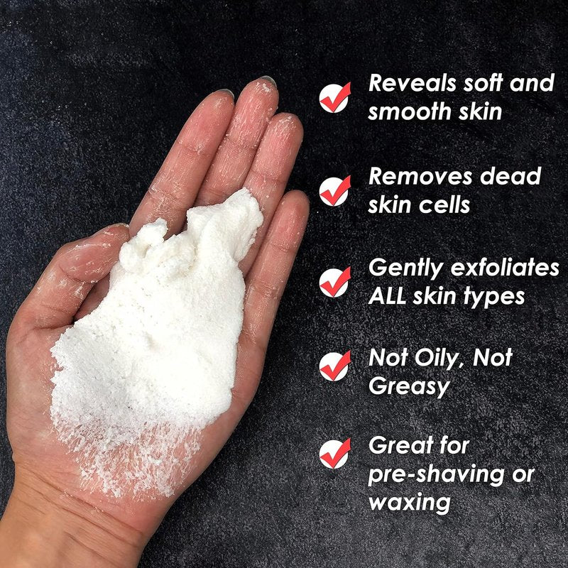 Primal Elements Sugar Scrub - Exfoliating Gingerbread Whip | Face & Body Cleanser, 10 oz