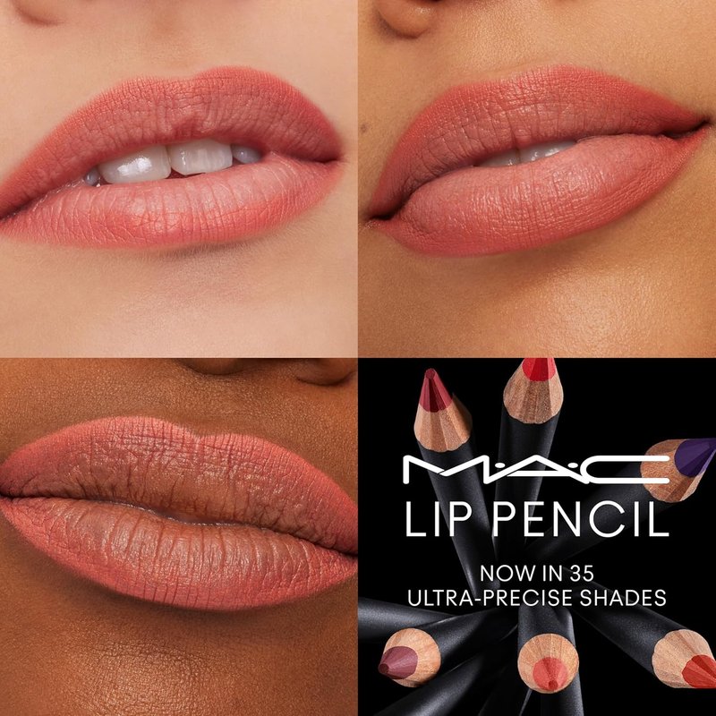 MAC Lip Pencil - Flamingo Lip Liner for Precise Application | 0.05 Ounces