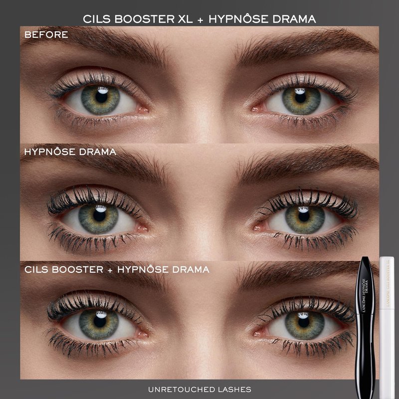 Lancôme Hypnôse Drama Waterproof Mascara – Black Volumizing Mascara, Clump & Flake-Free – Dramatic Volume, Excessive Black