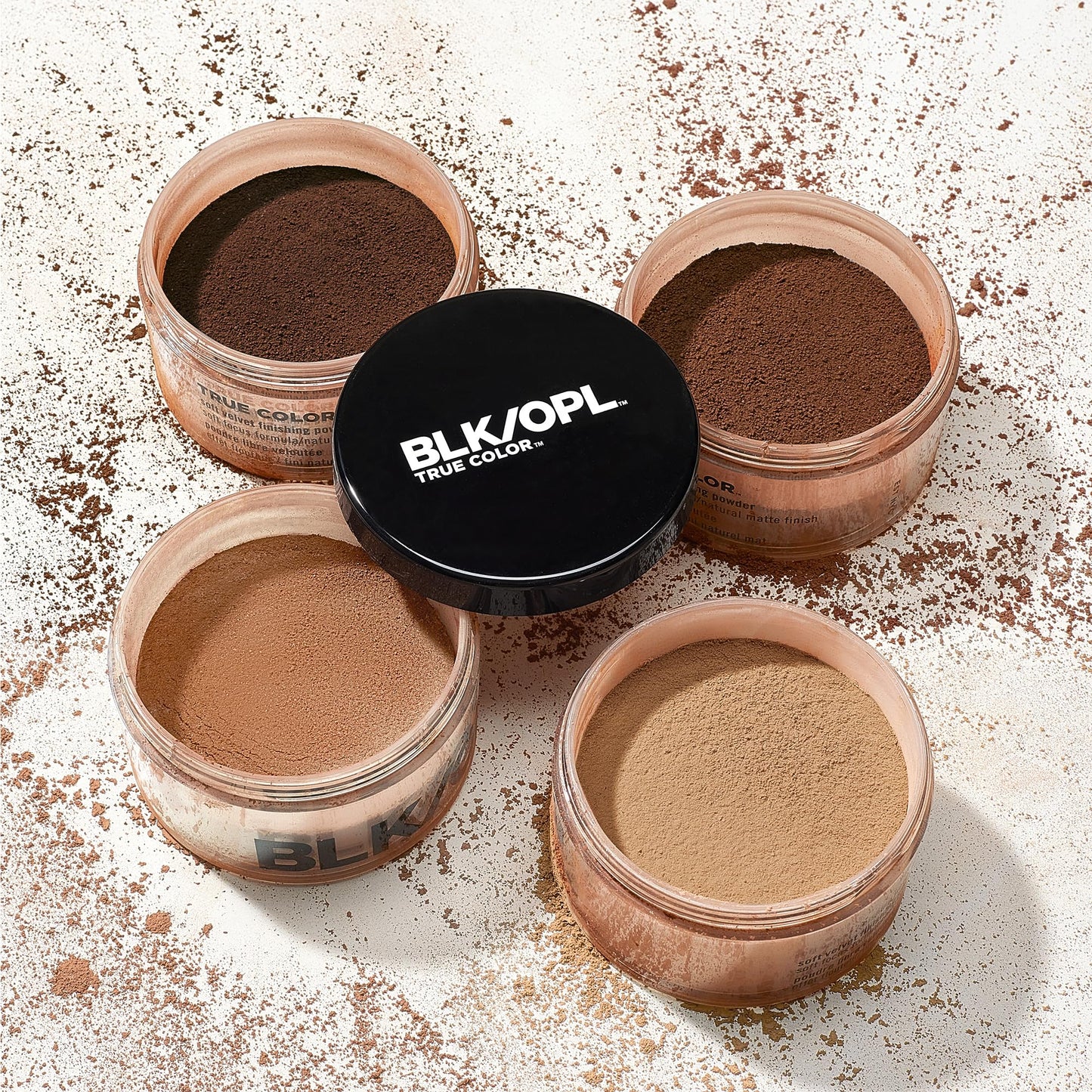 Black Opal Deluxe Finishing Powder, Medium, 1 Oz