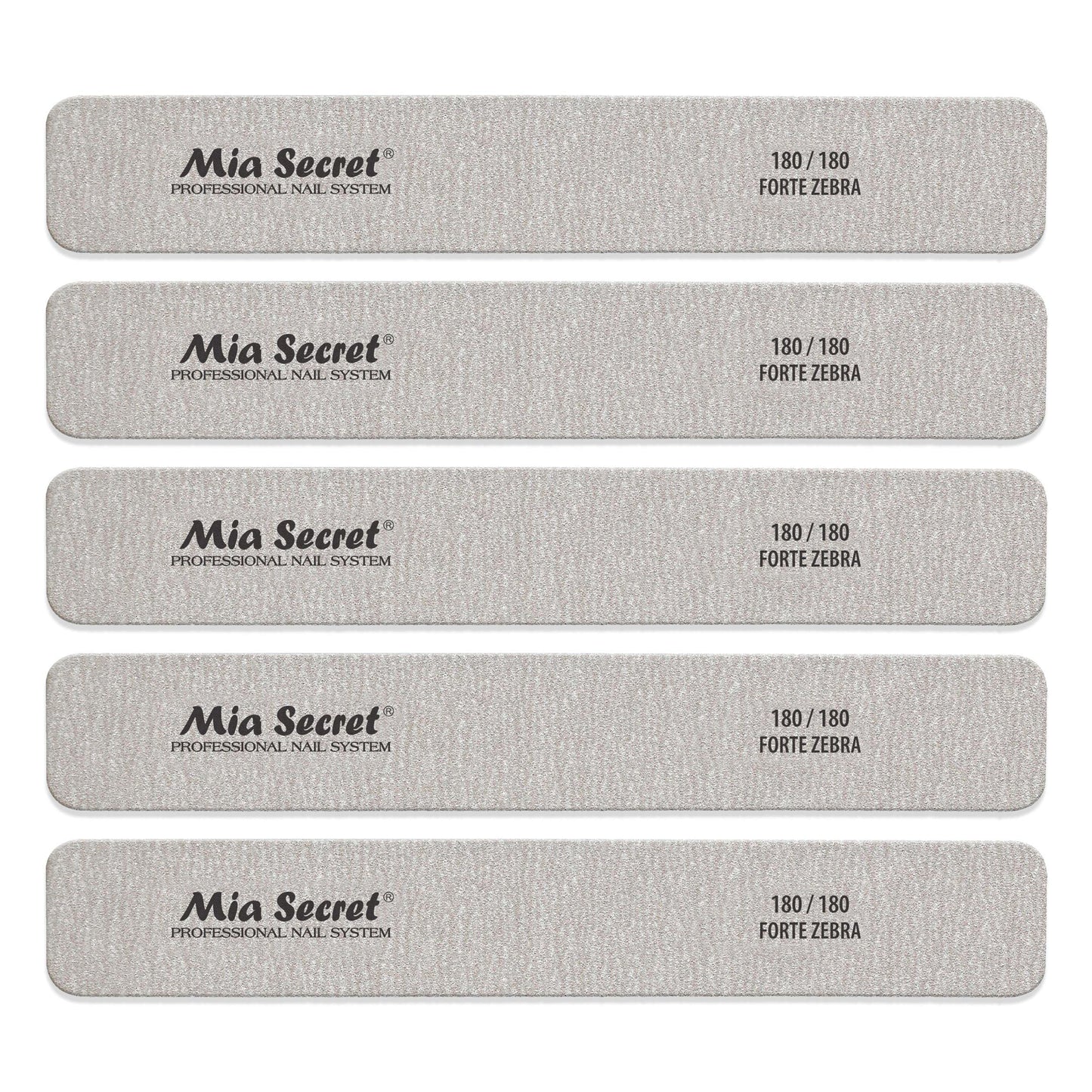 Mia Secret Forte Zebra Jumbo Nail File (Blue Center, 5)