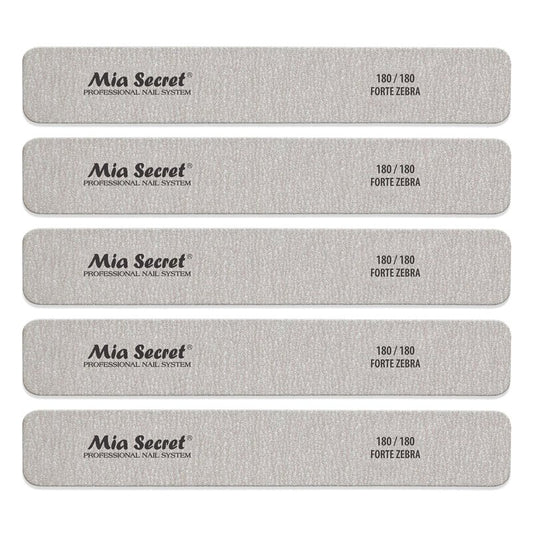 Mia Secret Forte Zebra Jumbo Nail File (Blue Center, 5)