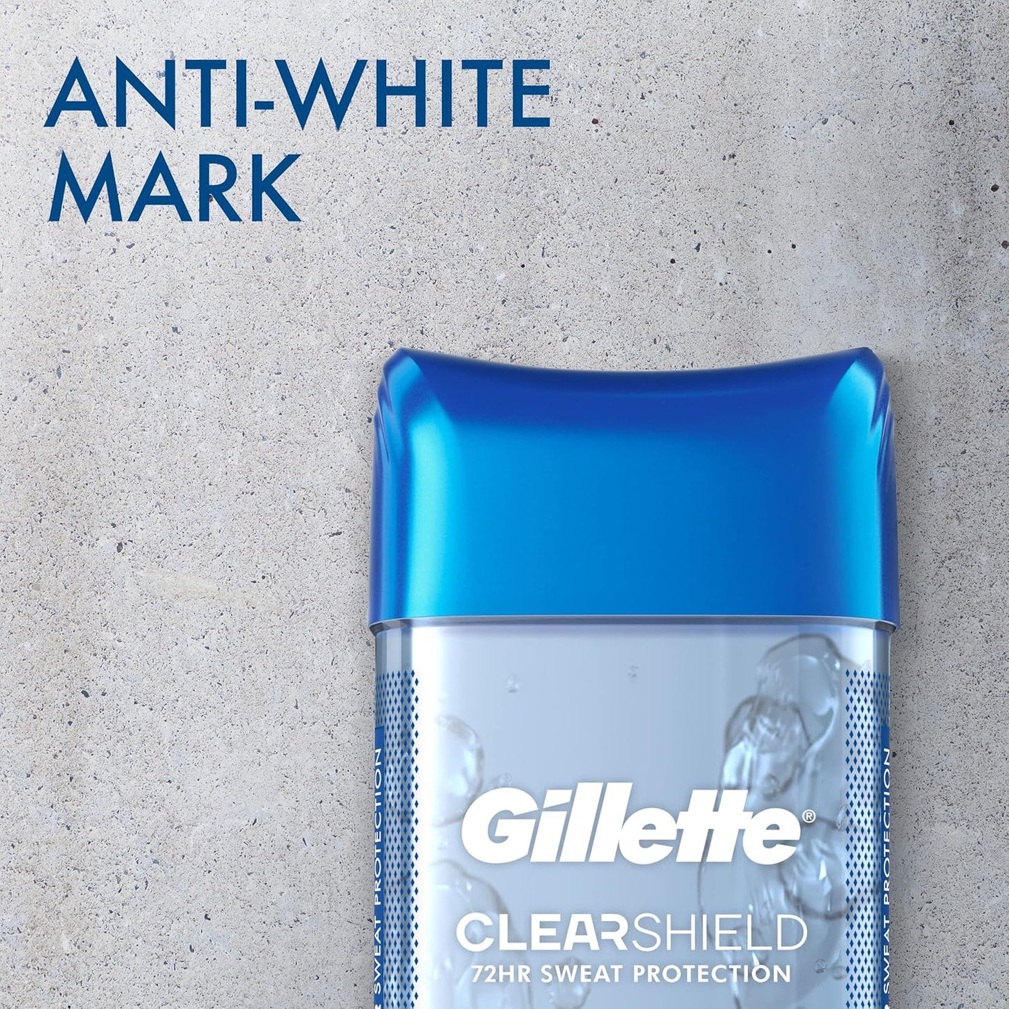 Gillette Clear Gel Anti-Perspirant & Deodorant - Long-Lasting Freshness | Pack of 6