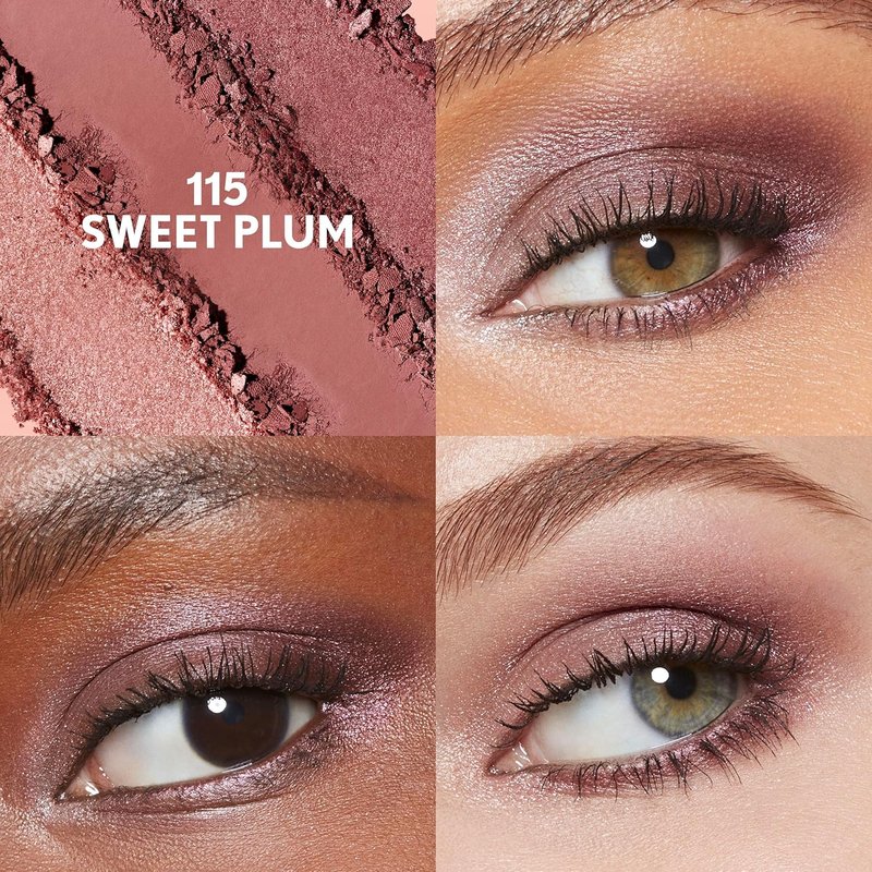 Covergirl Eye Enhancer - Sweet Plum Eyeshadow Trio | Vegan, Talc-Free, Matte & Shimmer Finishes, 0.14oz
