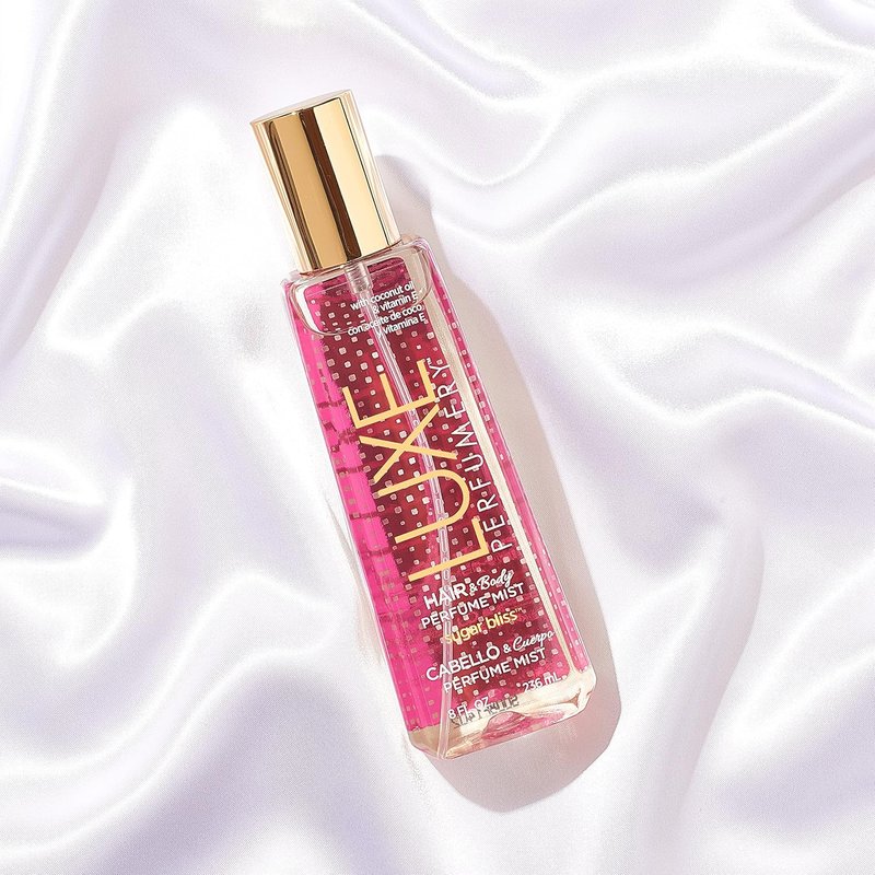 Luxe Perfumery Hair & Body Perfume Mist - Sugar Bliss Scent, 8 Fl Oz | Pack of 2