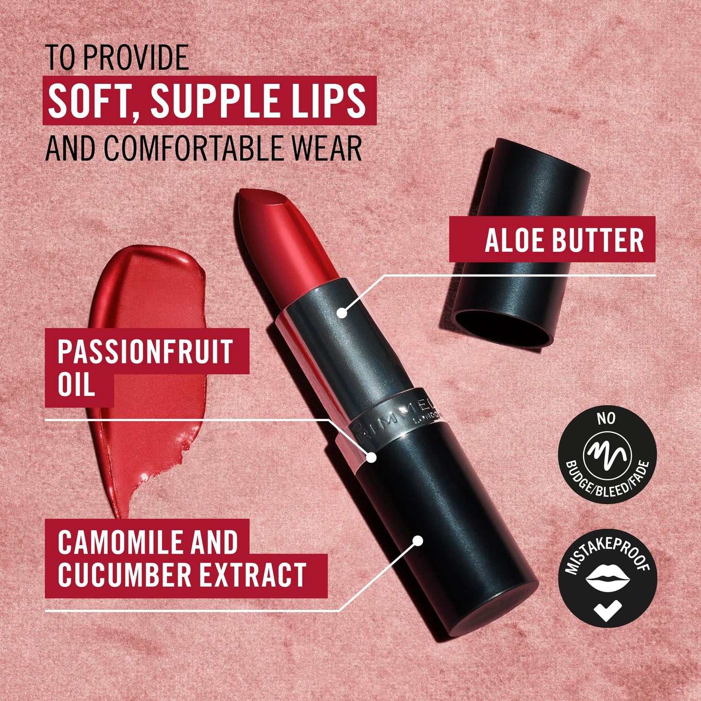Rimmel London Lasting Finish Lipstick - 086 Sugar Plum