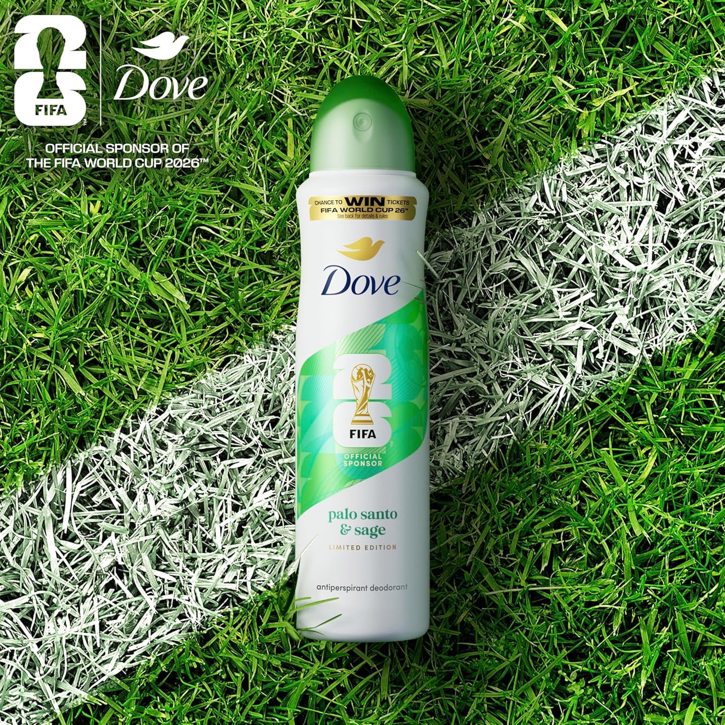 Dove Hydrating Regimen 3-Pack | FIFA World Cup 2026 Body Wash with Palo Santo & Sage Oil, 24-Hour Nourishing MicroMoisture