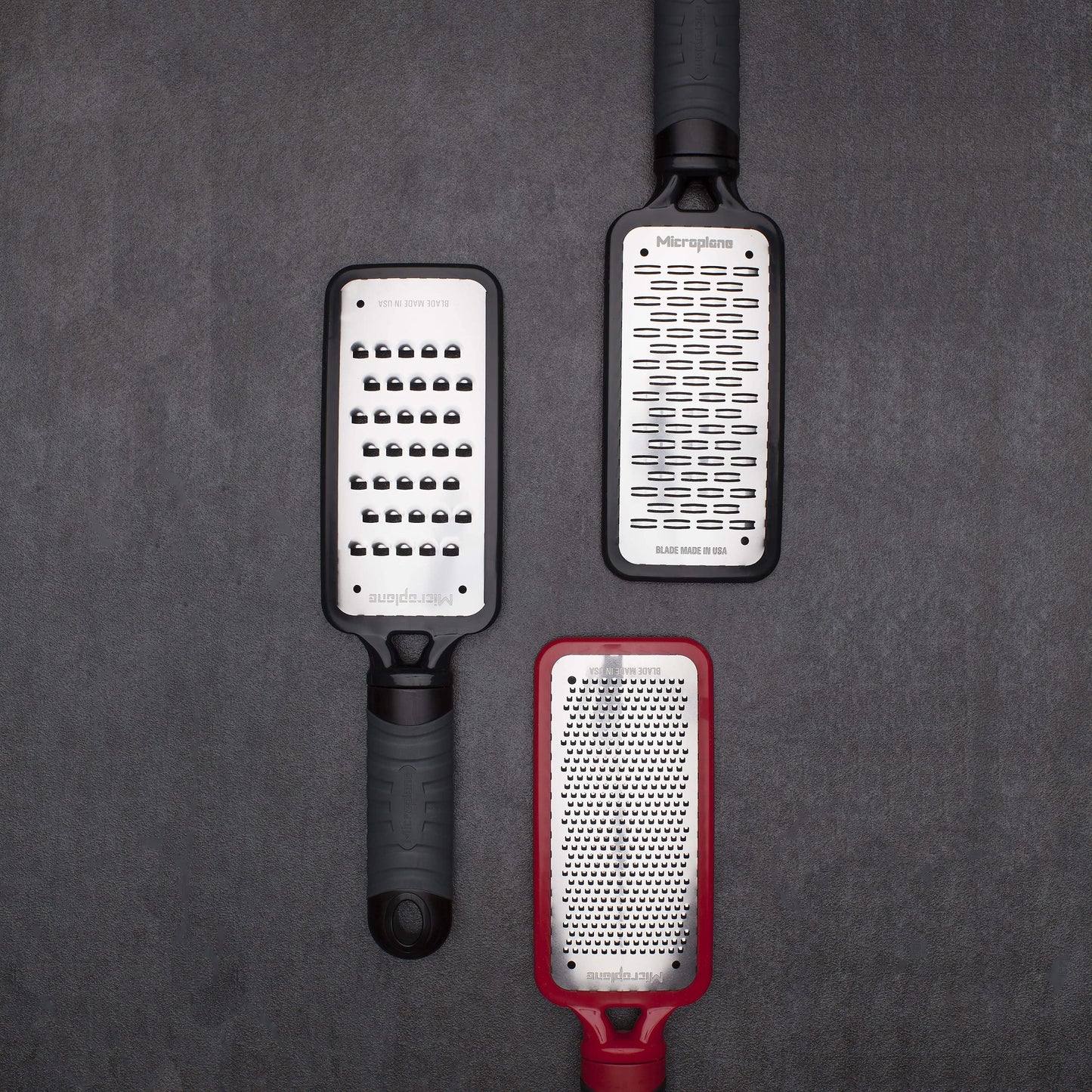 Microplane Home Series Hard Cheese Grater (Fine, Red)