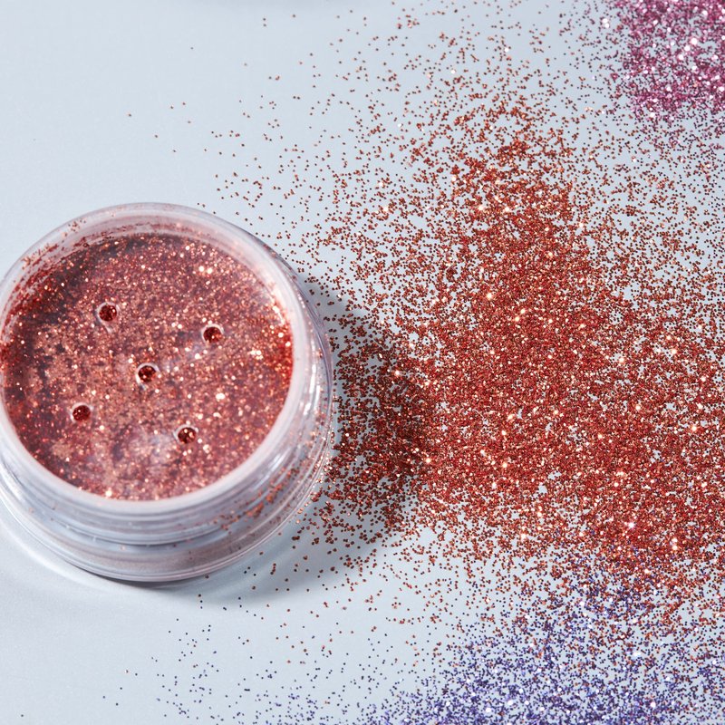Fine Glitter Shakers by Moon Glitter – 100% Cosmetic Glitter for Face, Body, Nails, Hair and Lips - 0.17oz - Set of 6 colours