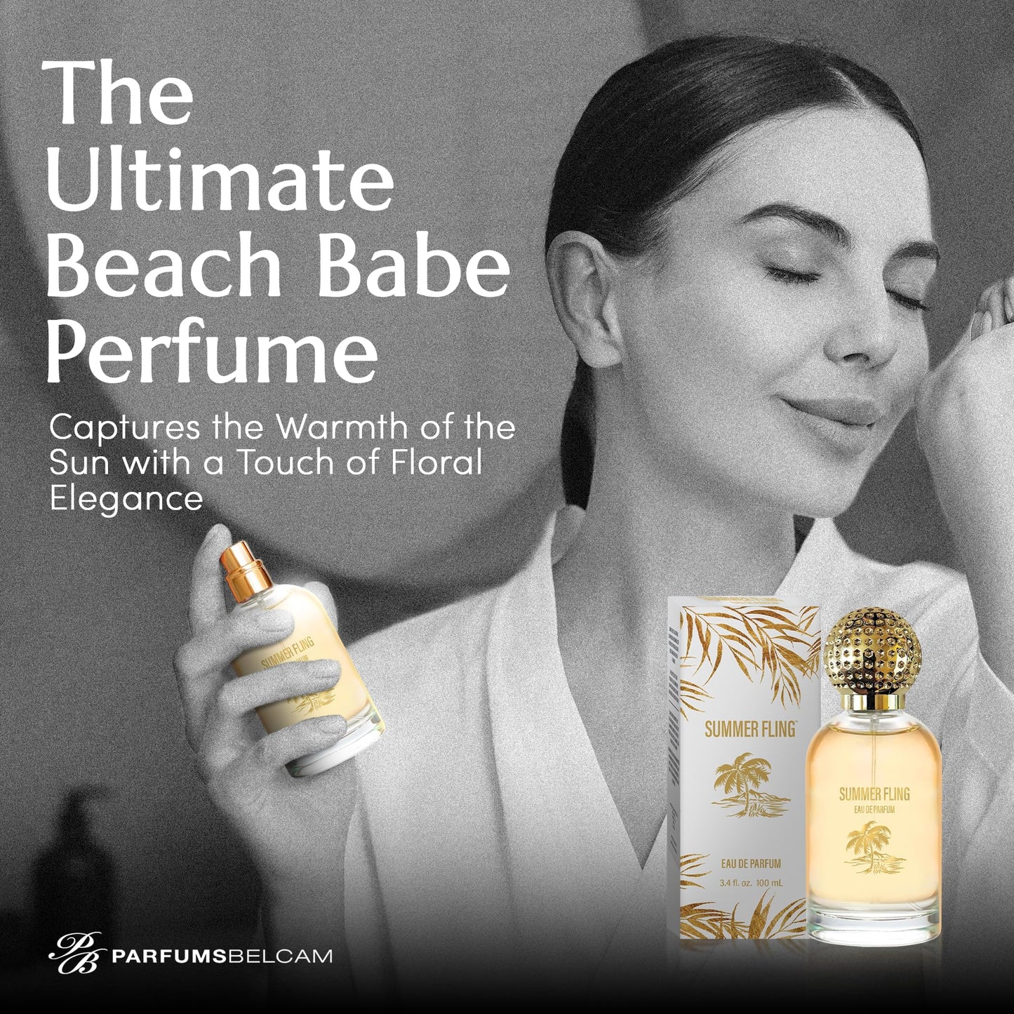 PB ParfumsBelcam Pink Dreams & Summer Fling Bundle, Floral Perfume for Women, Long-Lasting Eau de Parfum & Eau de Toilette for Everyday Wear, Spray Perfume for Women – 50ml/1.7 fl oz & 100ml/3.4 fl oz